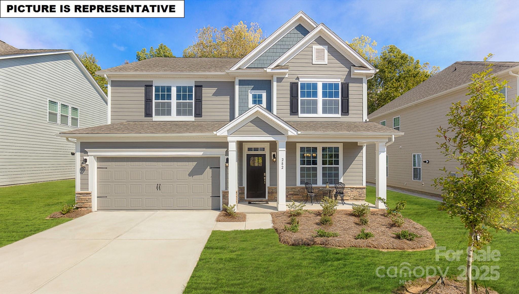 157 Asmodean Lane, Troutman, NC. property listing photo