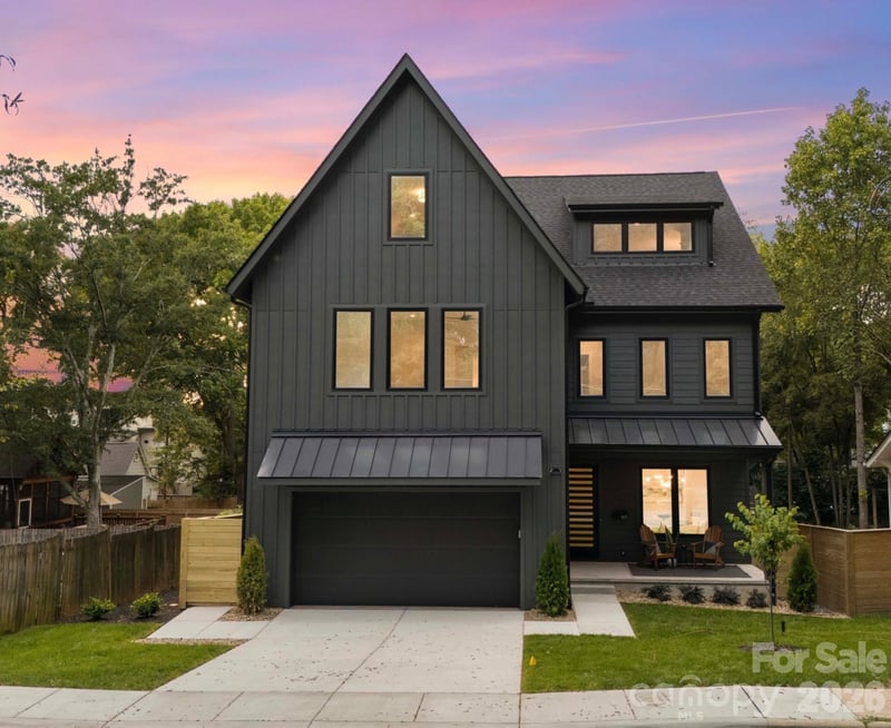 1613 Umstead Street, Charlotte, NC - 4 beds, 4.5 baths, 4,187 sqft - $1,399,000