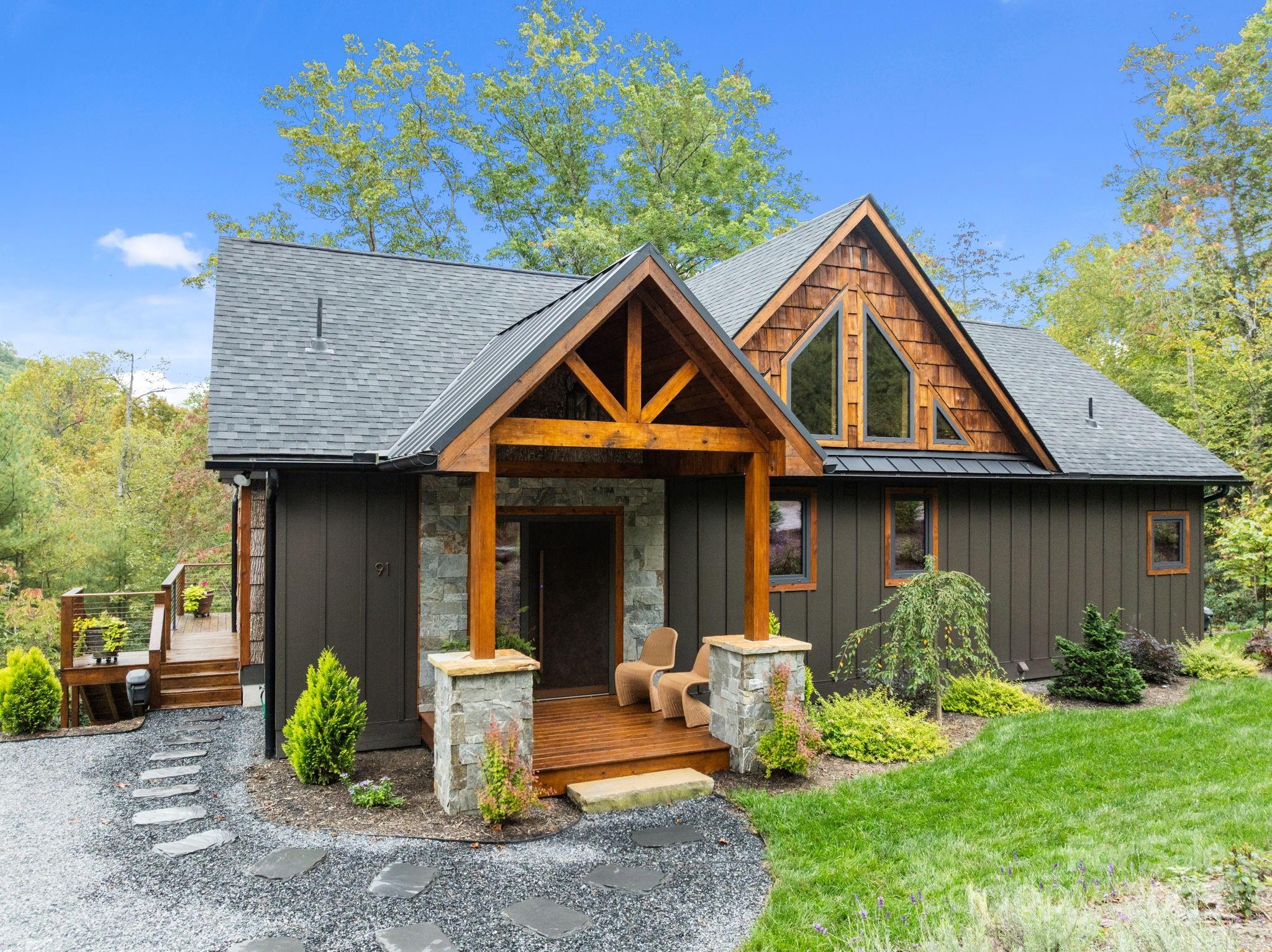 91 Boone Cove Road, Zirconia, NC. property listing photo