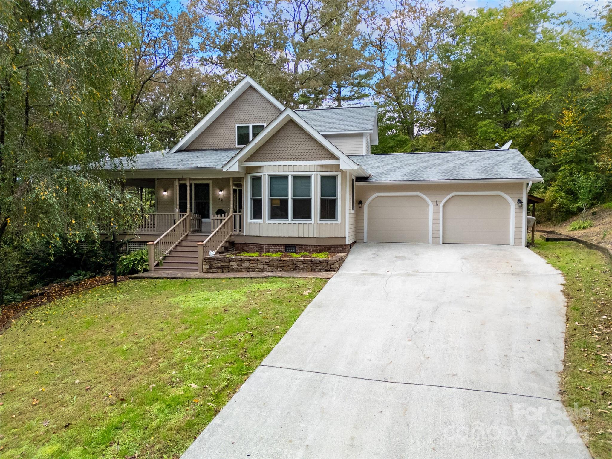 75 Twin Oaks Lane, Pisgah Forest, NC. property listing photo