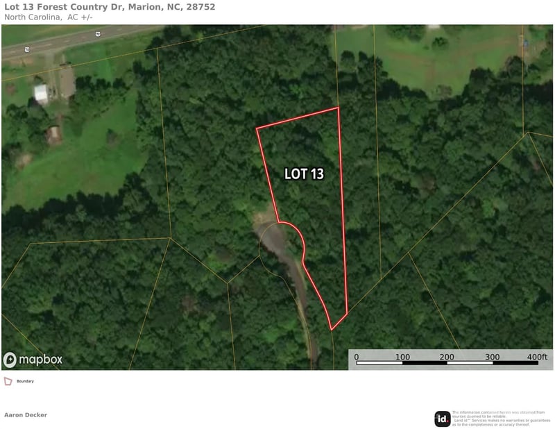 Lot 13 Song Sparrow Drive Apt 13, Marion, NC -  - $20,000