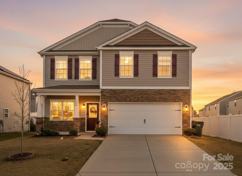 1239 Kent Downs, Concord, NC - 4 beds, 3 baths, 2,037 sqft - $405,000