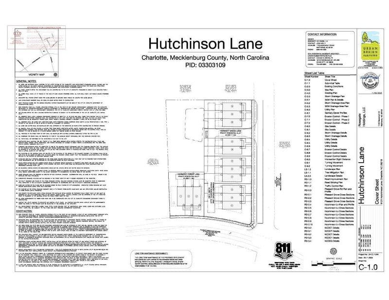 9121 Hutchinson Lane, Charlotte, NC -  - $549,000