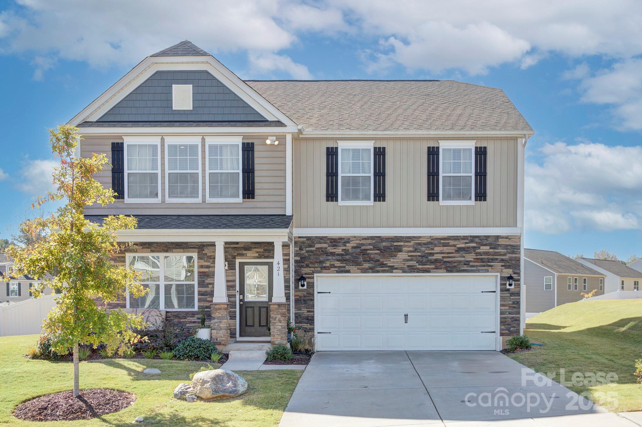 421 Carolina Hemlock Drive, Locust, NC. property listing photo