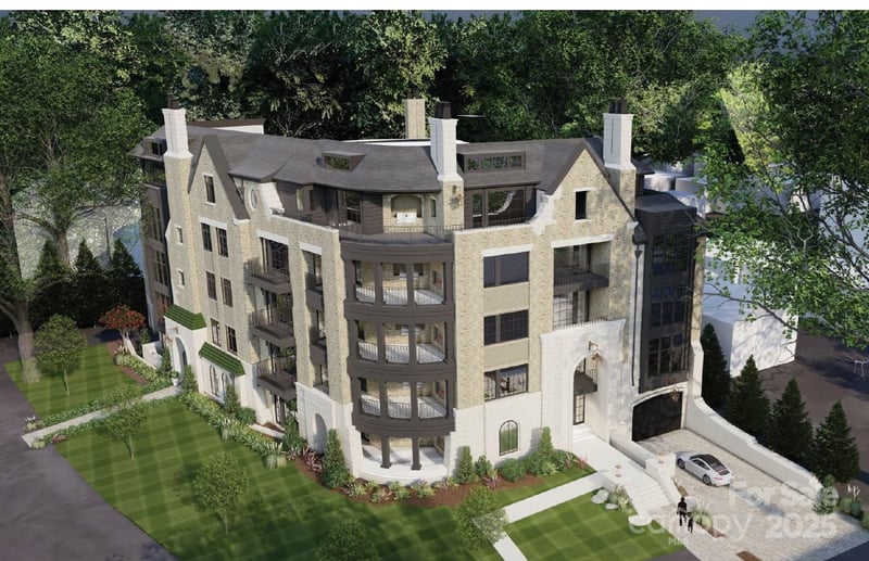 2129 Queens 201, Charlotte, NC - 3 beds, 4 baths, 2,844 sqft - $2,998,000