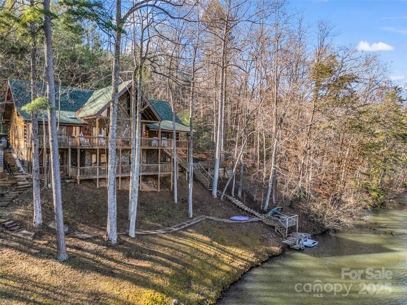 446 Rainbow, Lake Lure, NC - 2 beds, 4 baths, 4,026 sqft - $1,200,000