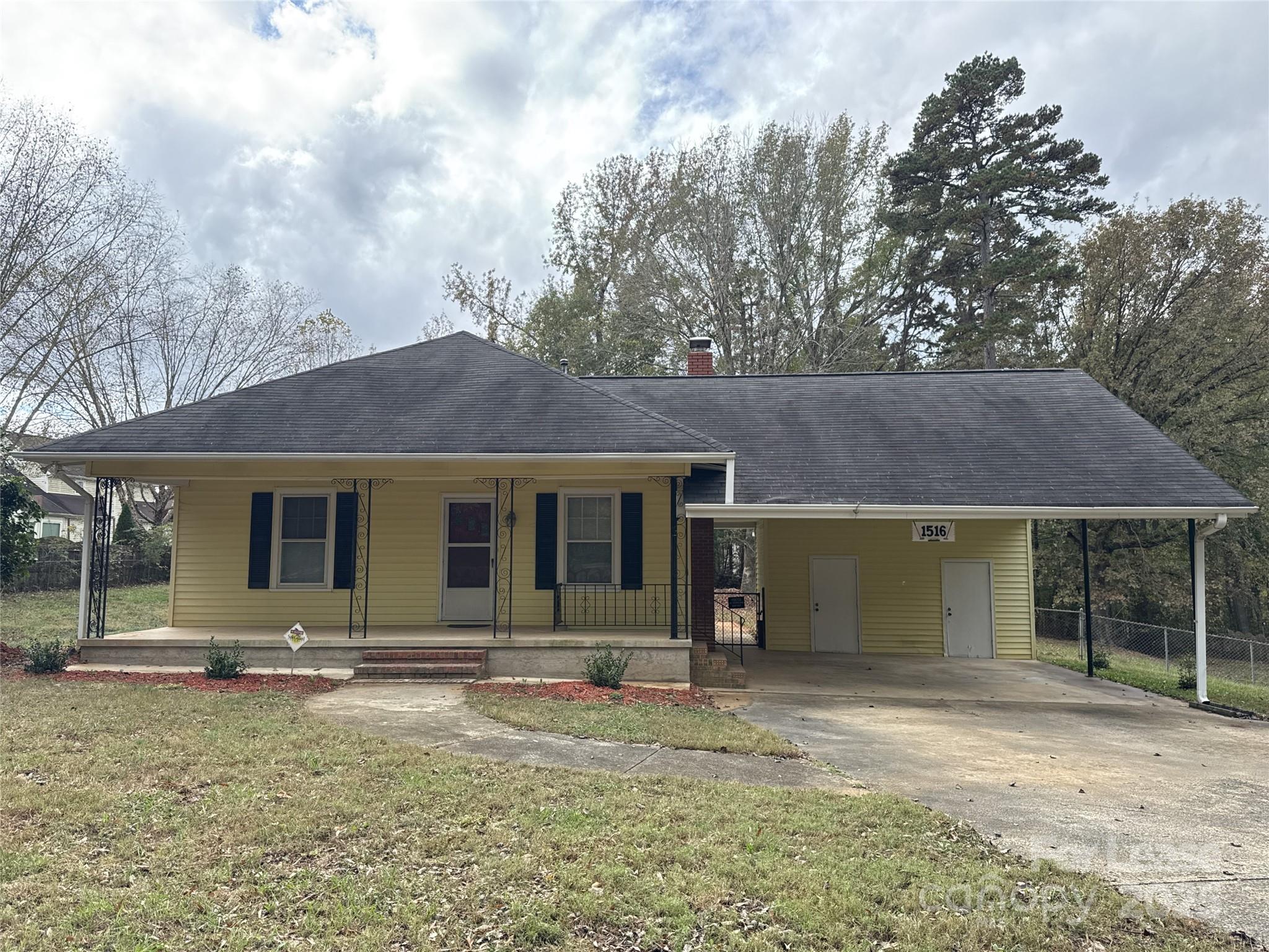 1516 Pleasant Plains Road, Matthews, NC. property listing photo