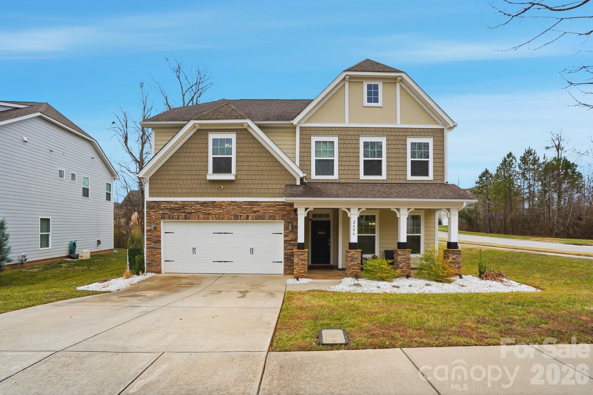 2604 Logan Caroline Lane, Monroe, NC. property listing photo