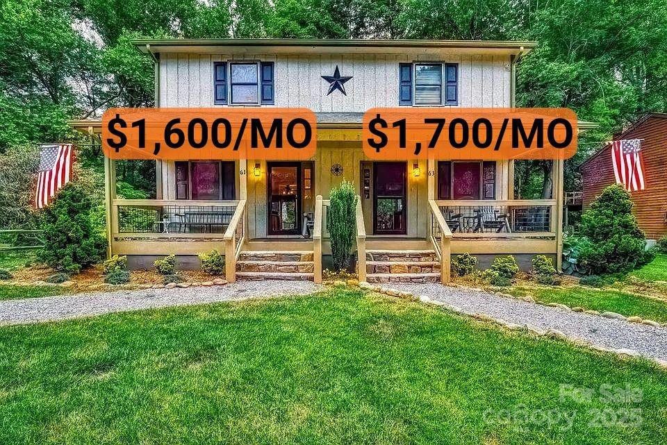 61 & 63 Riverside Villa, Maggie Valley, NC. property listing photo