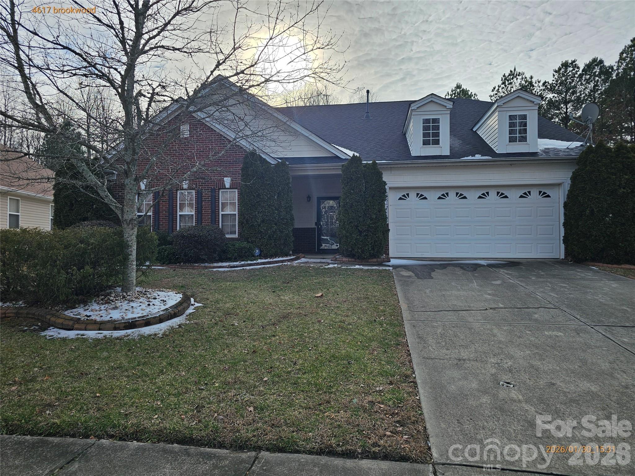 4617 Brookwood Road, Charlotte, NC. property listing photo