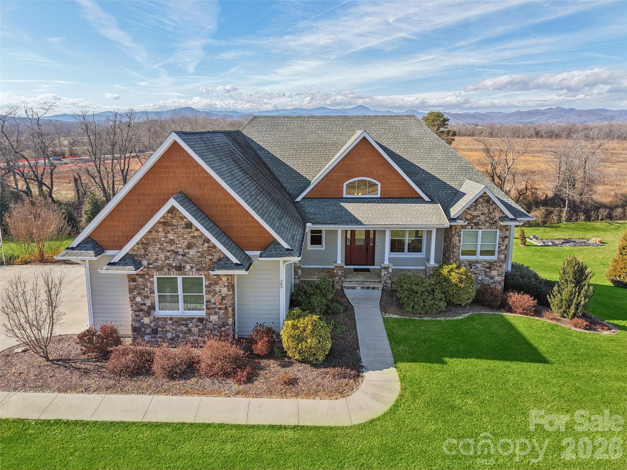 383 Ridgeview Hill Drive, Hendersonville, NC. property listing photo