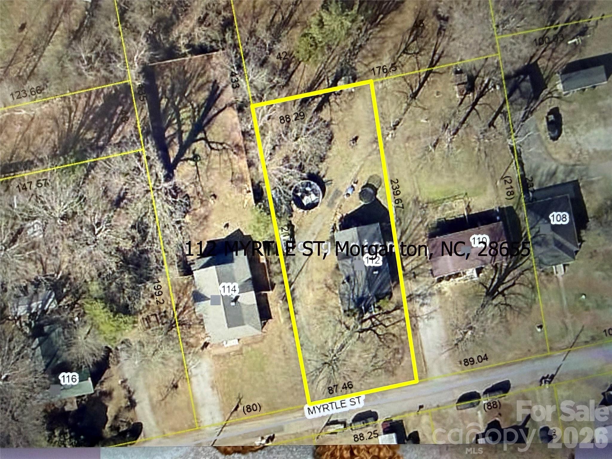 112 Myrtle Street, Morganton, NC. property listing photo