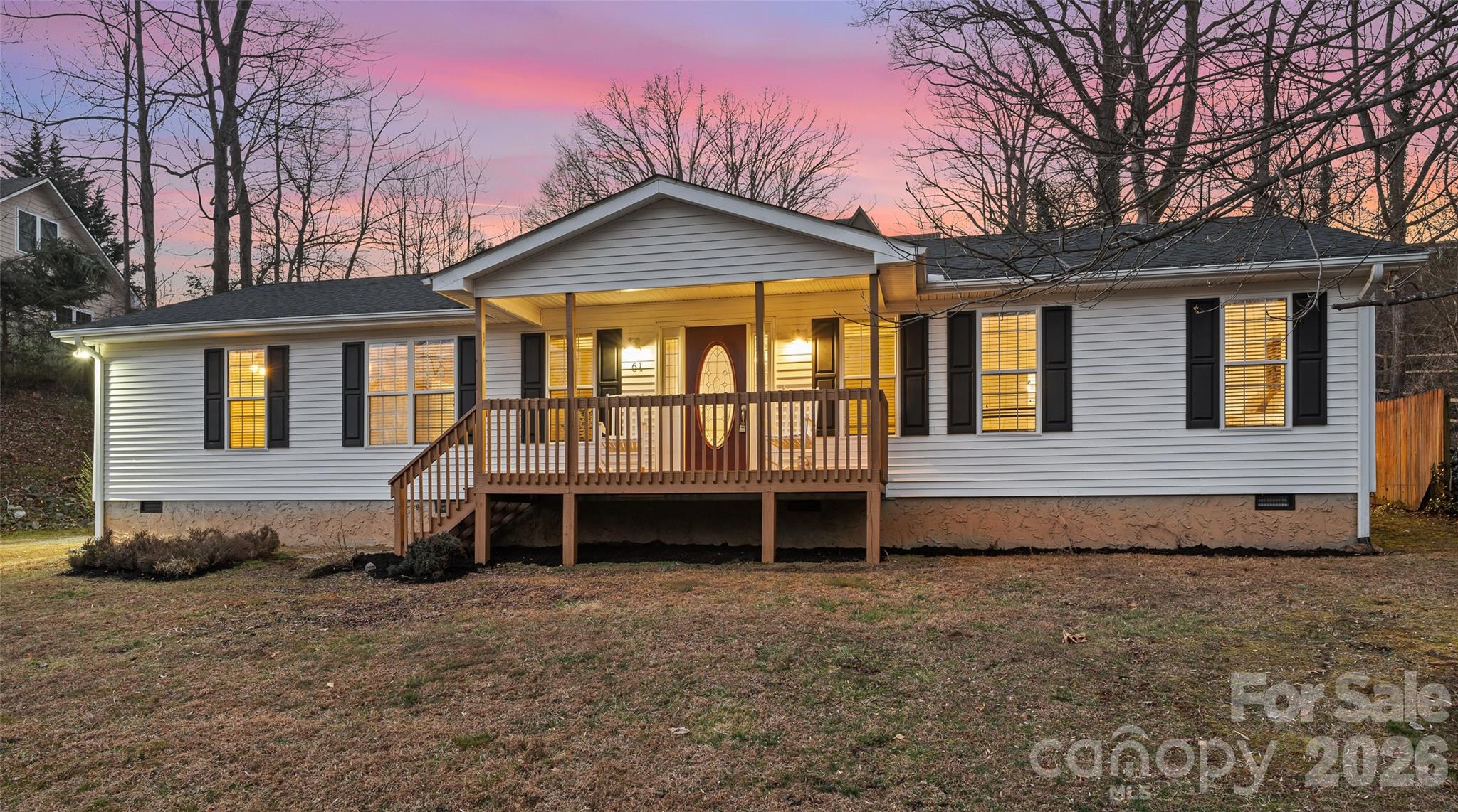 61 Rhododendron Drive, Brevard, NC. property listing photo