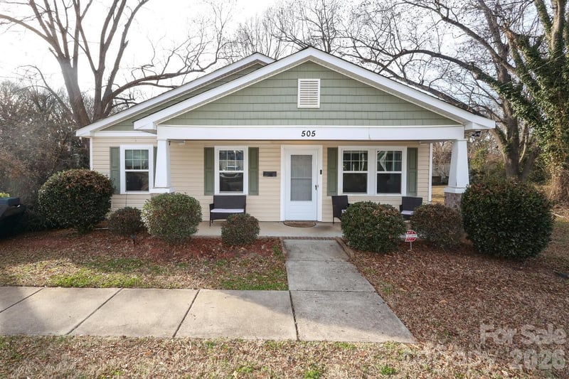 505 Campus Street, Charlotte, NC - 3 beds, 2 baths, 1,088 sqft - $480,000
