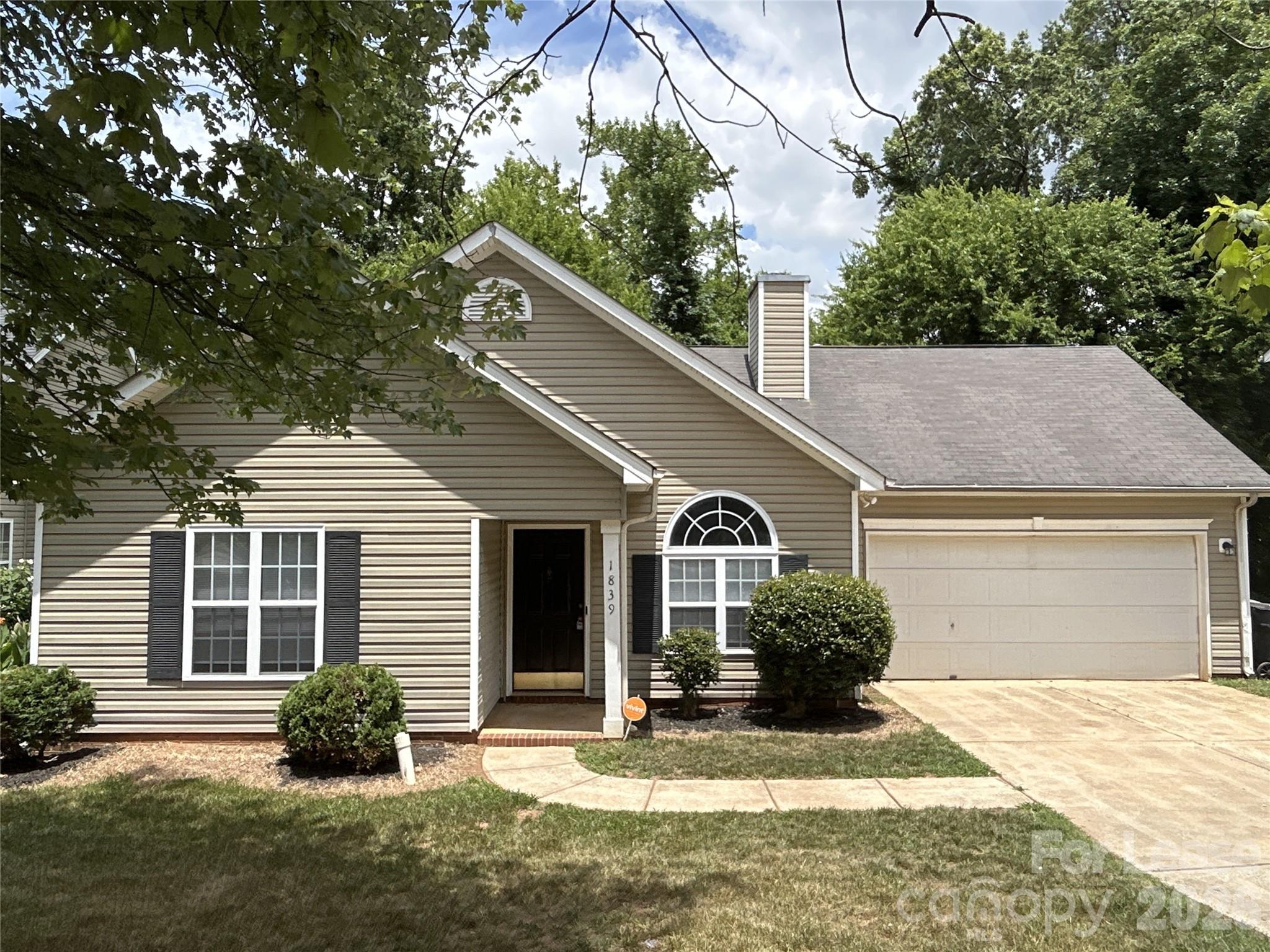 1839 Olsen Lane, Charlotte, NC. property listing photo
