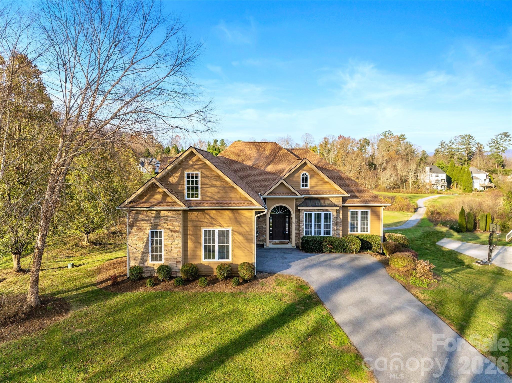 160 Fairway Falls Road, Mills River, NC. property listing photo