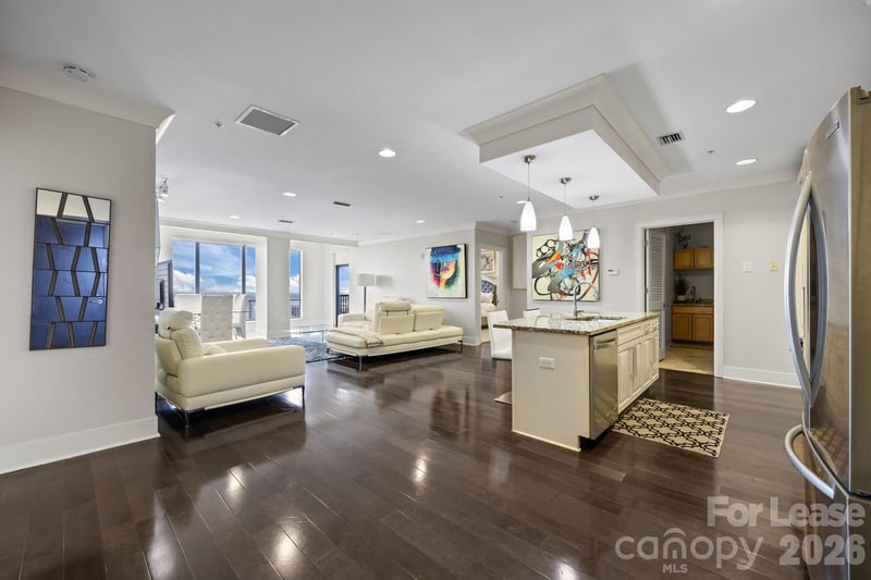 222 S Caldwell Street Apt 1601, Charlotte, NC - 2 beds, 2 baths, 1,726 sqft - $4,500