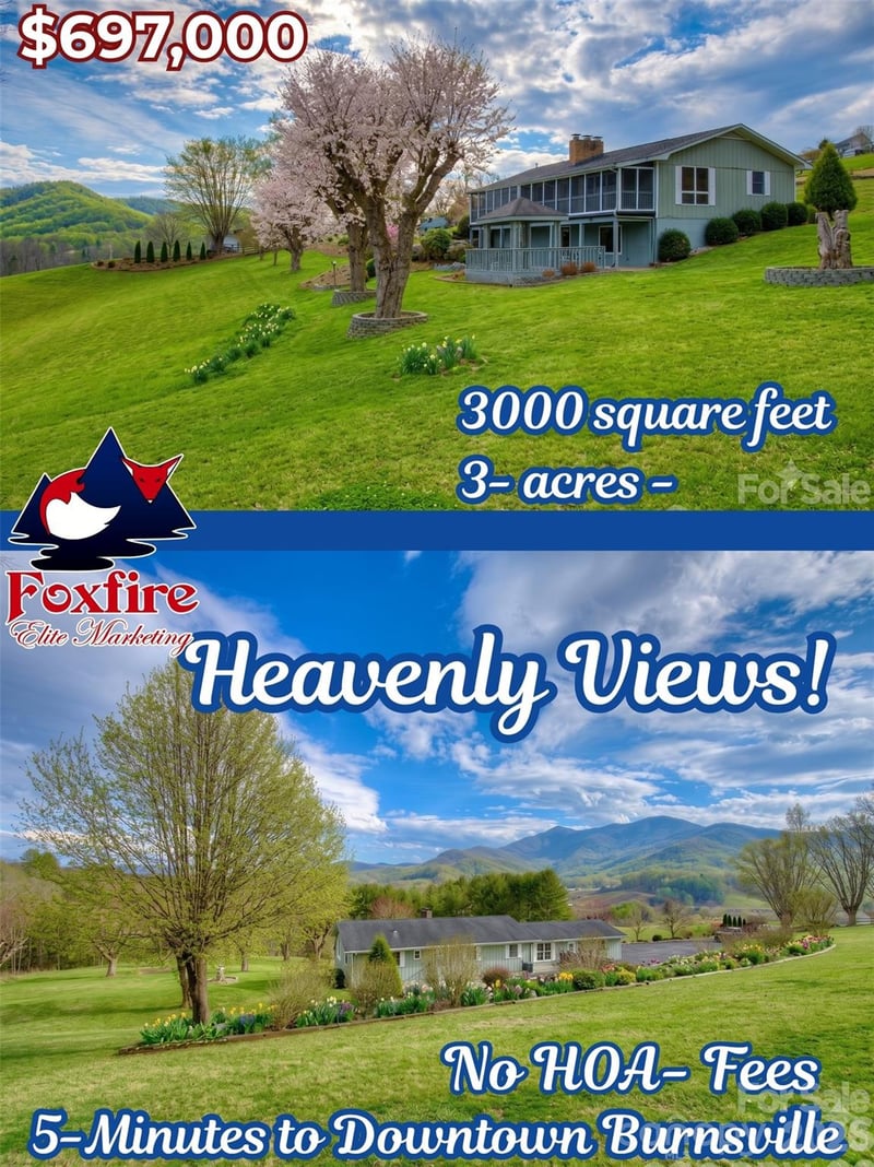 220 Grand View Lane, Burnsville, NC - 3 beds, 3 baths, 3,065 sqft - $697,000
