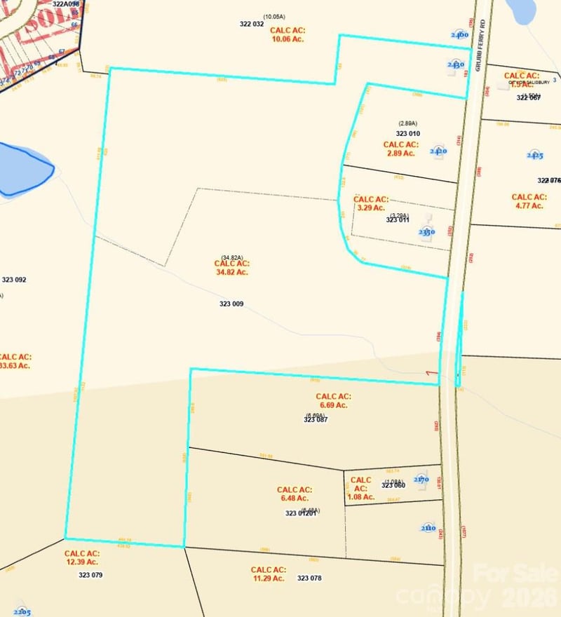 2430 Grubb Ferry Road, Salisbury, NC -  - $697,000