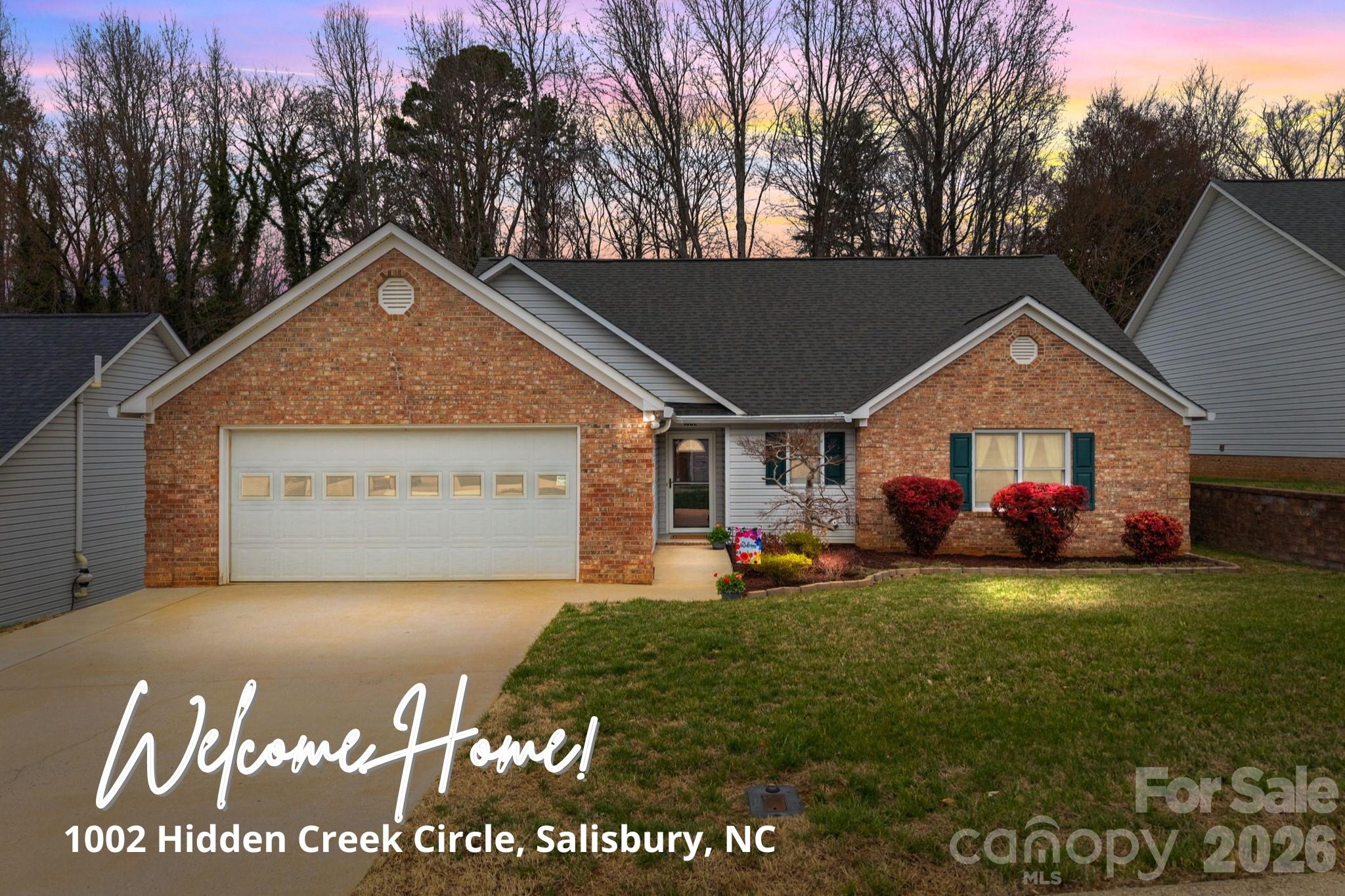 1002 Hidden Creek Circle, Salisbury, NC. property listing photo