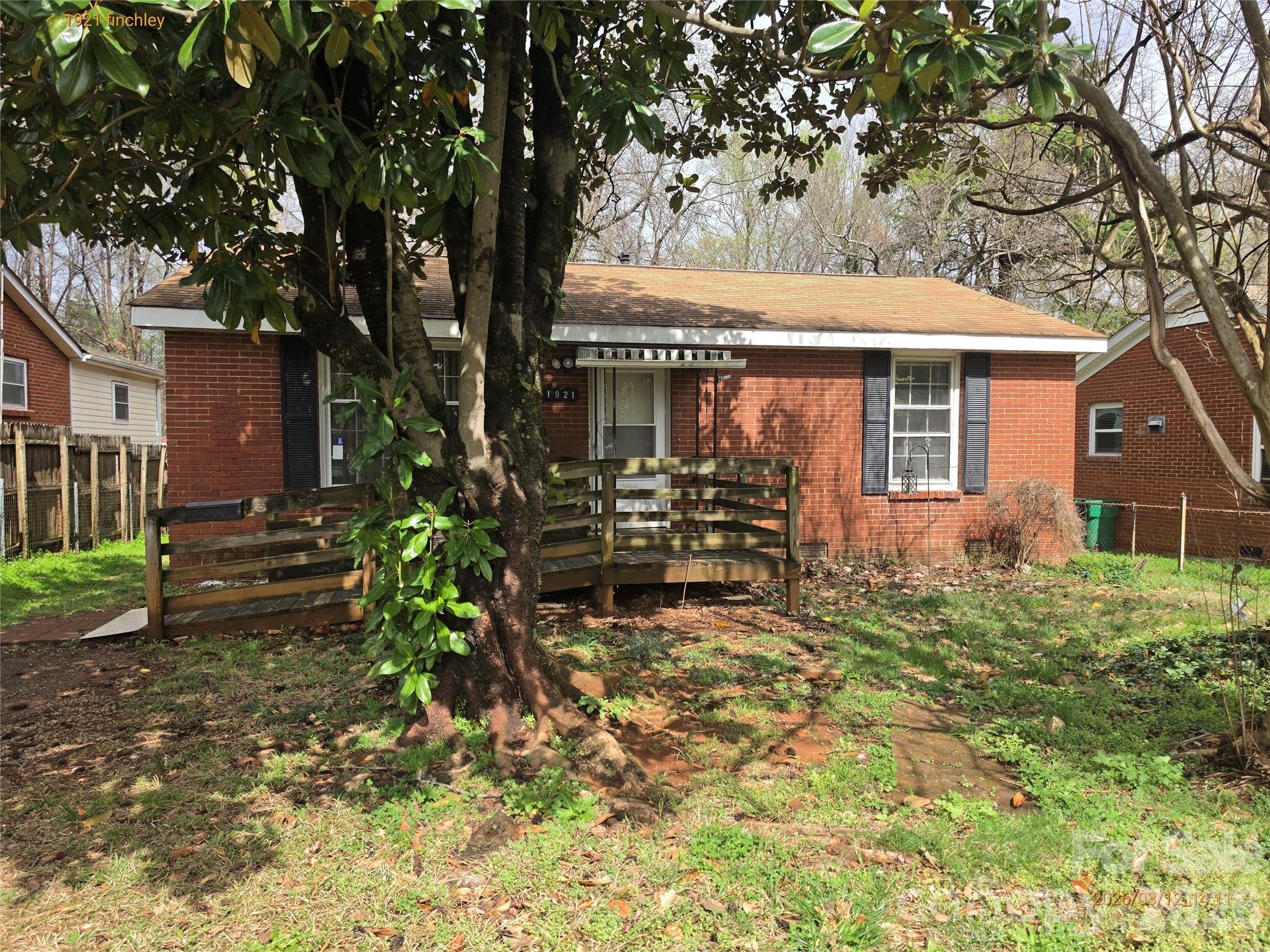 1921 Finchley Drive, Charlotte, NC. property listing photo