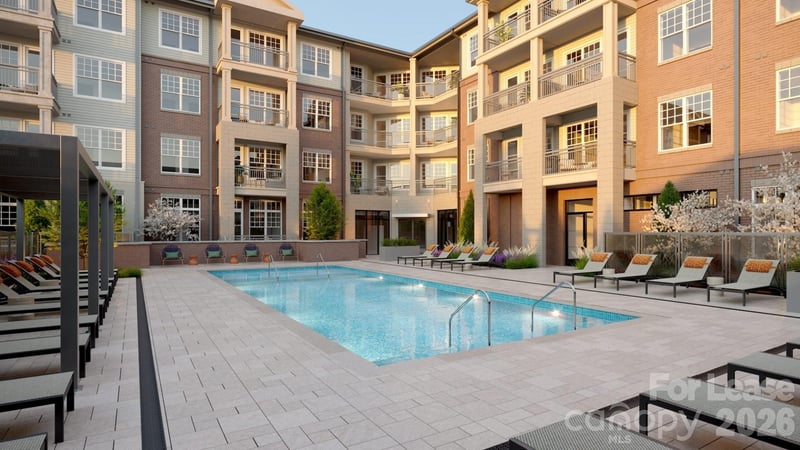 10500 Midway Park Drive B1, Charlotte, NC - 2 beds, 2 baths, 1,010 sqft - $2,339