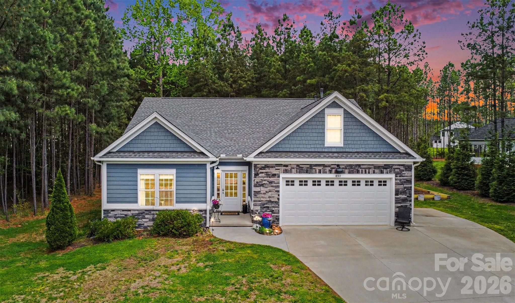 820 Sunset Pointe Drive, Salisbury, NC. property listing photo