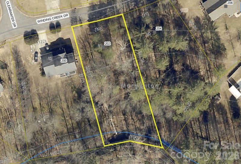 202 Winding Creek Drive, Morganton, NC -  - $29,900