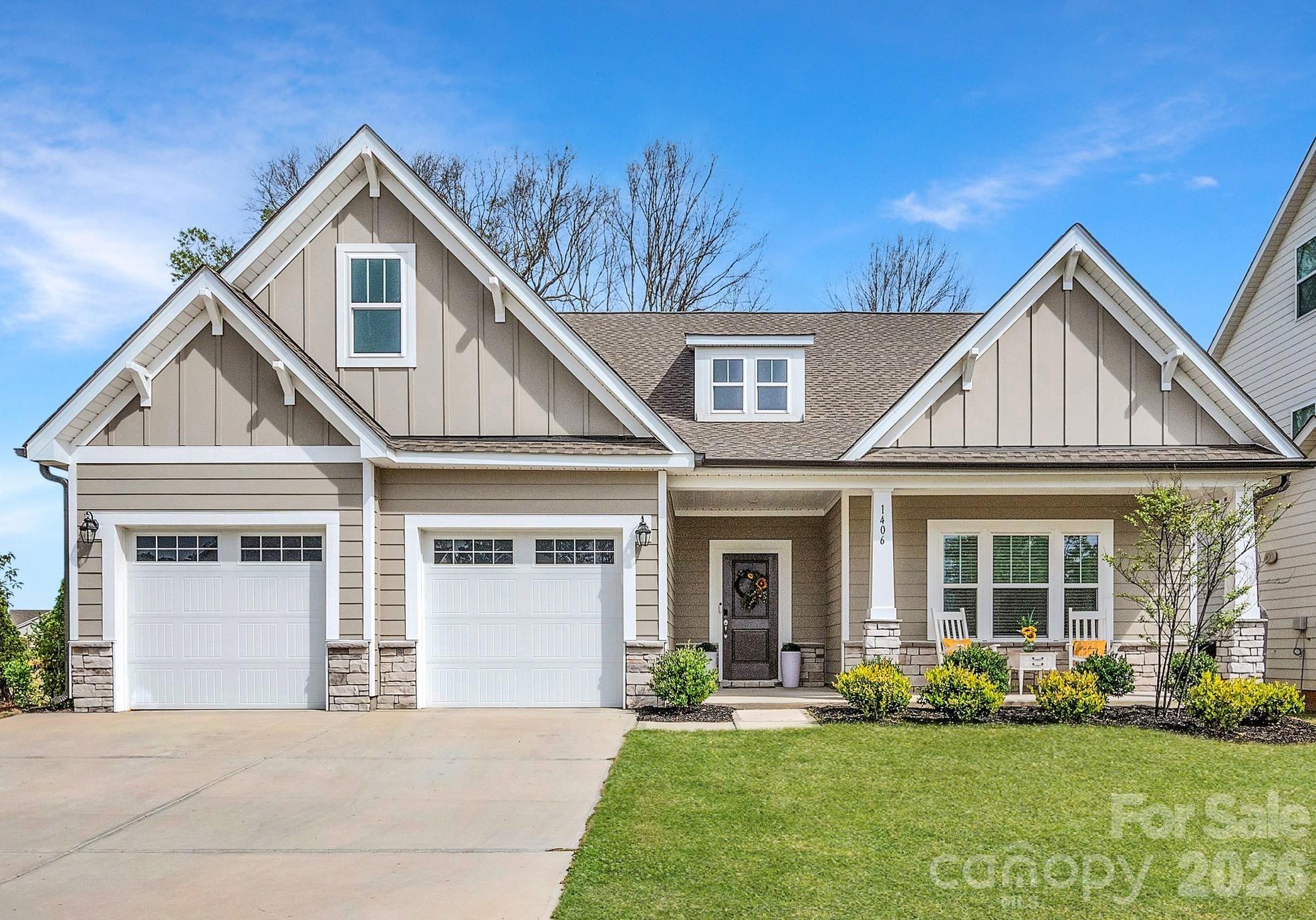 1406 Links Crossing Drive, Monroe, NC. property listing photo