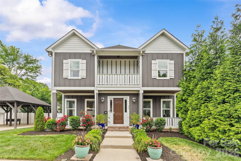 815 Kingston, Charlotte, NC - 4 beds, 4 baths, 2,898 sqft - $998,000