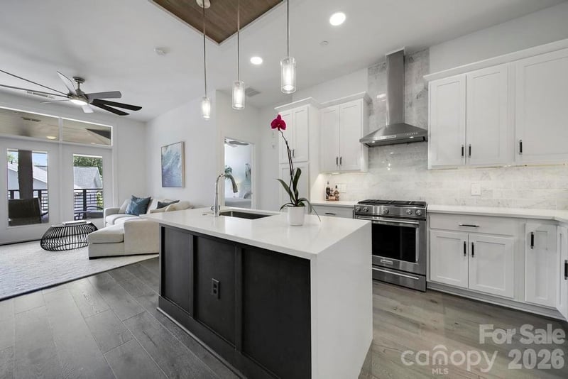 2401 Euclid 301, Charlotte, NC - 2 beds, 3 baths, 1,156 sqft - $624,900