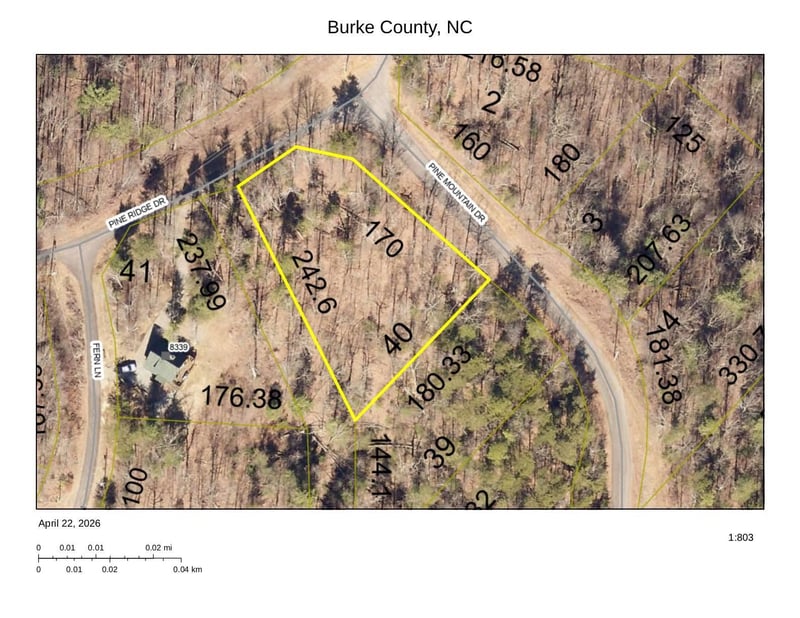 1034 Pine Mountain Drive, Connelly Springs, NC -  - $44,900