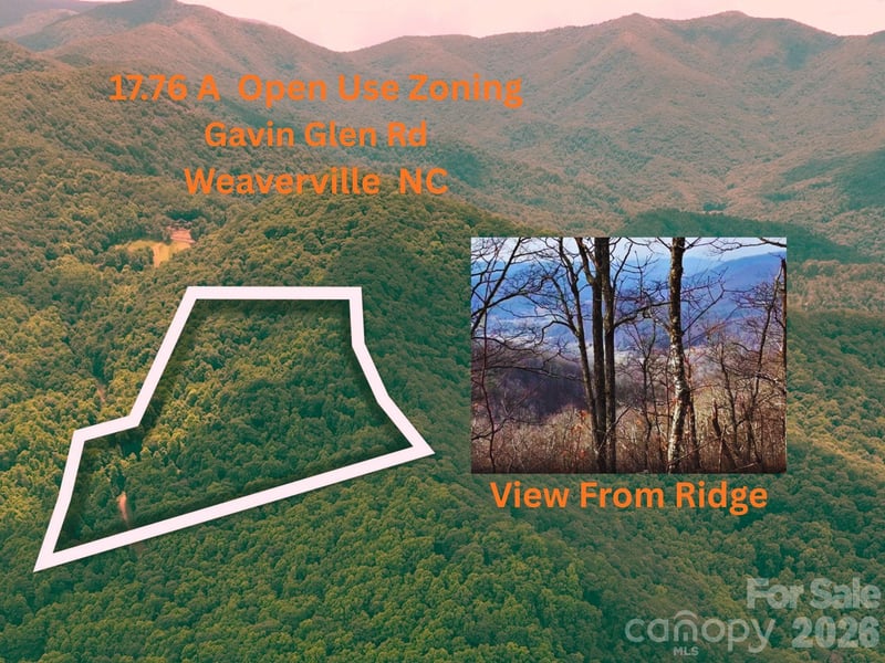 135 Gavin Glen Road, Weaverville, NC -  - $169,900