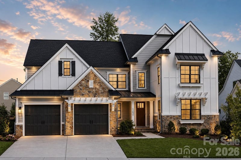 3133 Country Club Drive, Charlotte, NC - 6 beds, 5.5 baths, 4,664 sqft - $2,101,445