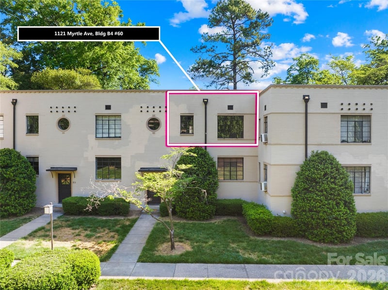 1121 Myrtle 60, Charlotte, NC - 1 bed, 1 bath, 552 sqft - $225,000