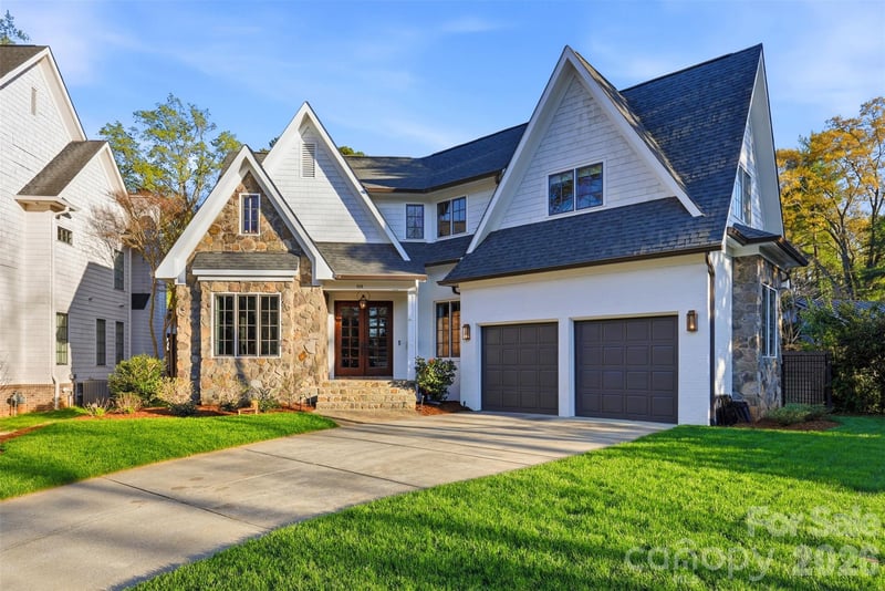 400 Hunter, Charlotte, NC - 5 beds, 6 baths, 4,470 sqft - $2,250,000