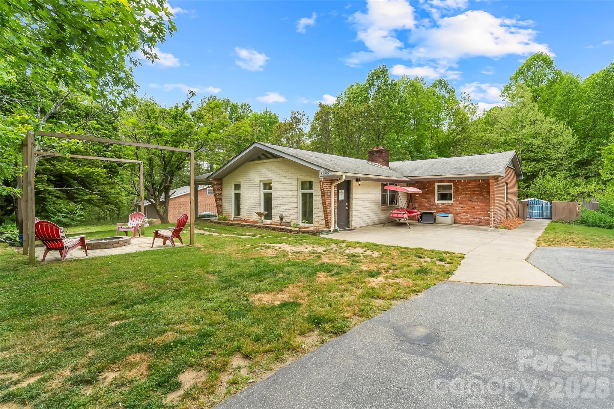 1000 Mountain View Church Road, Zirconia, NC. property listing photo