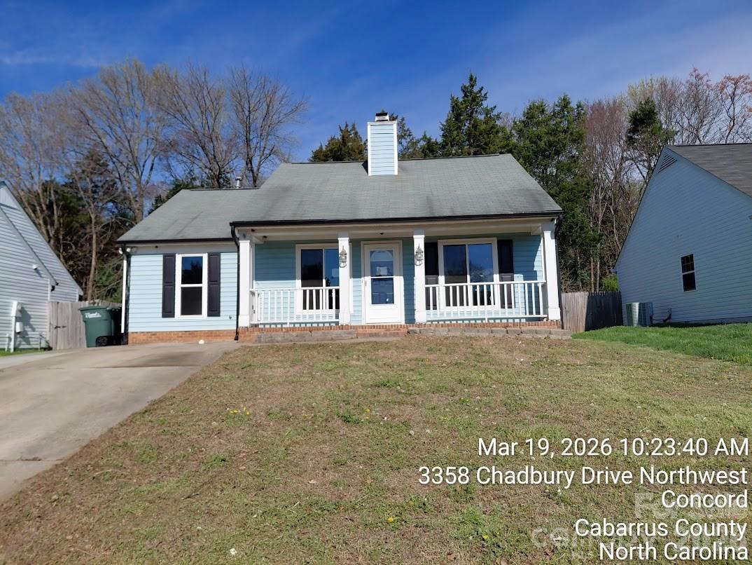 3358 Chadbury Drive NW, Concord, NC. property listing photo