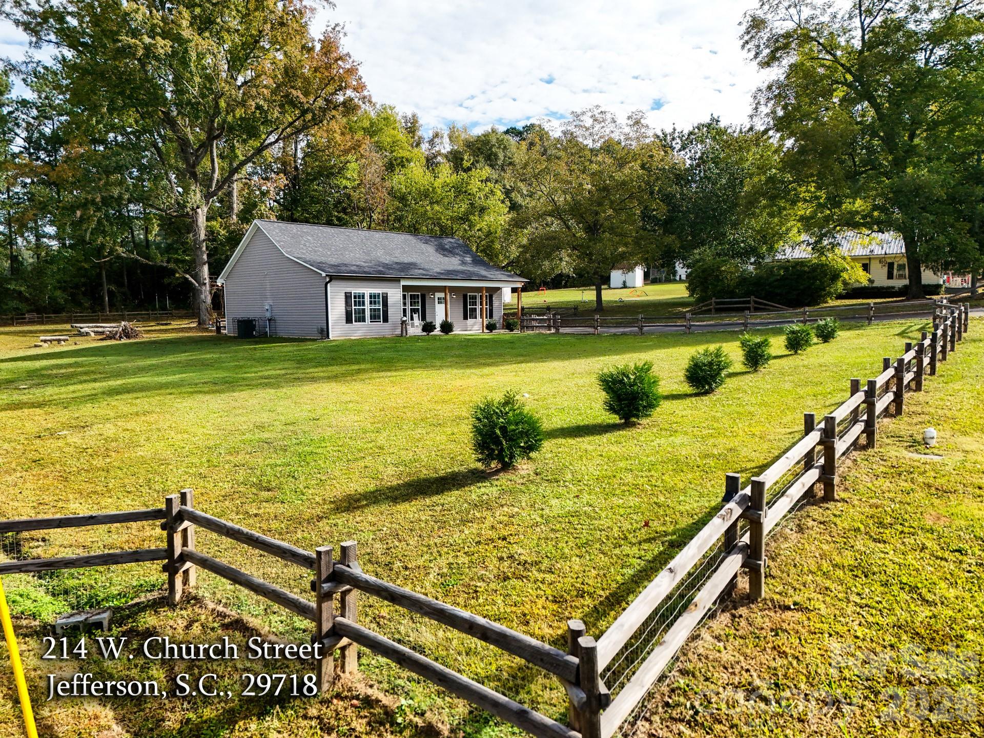 214 W Church Street, Jefferson, SC. property listing photo