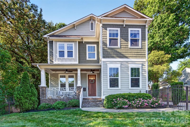 1624 Brook, Charlotte, NC - 4 beds, 3 baths, 2,728 sqft - $1,200,000