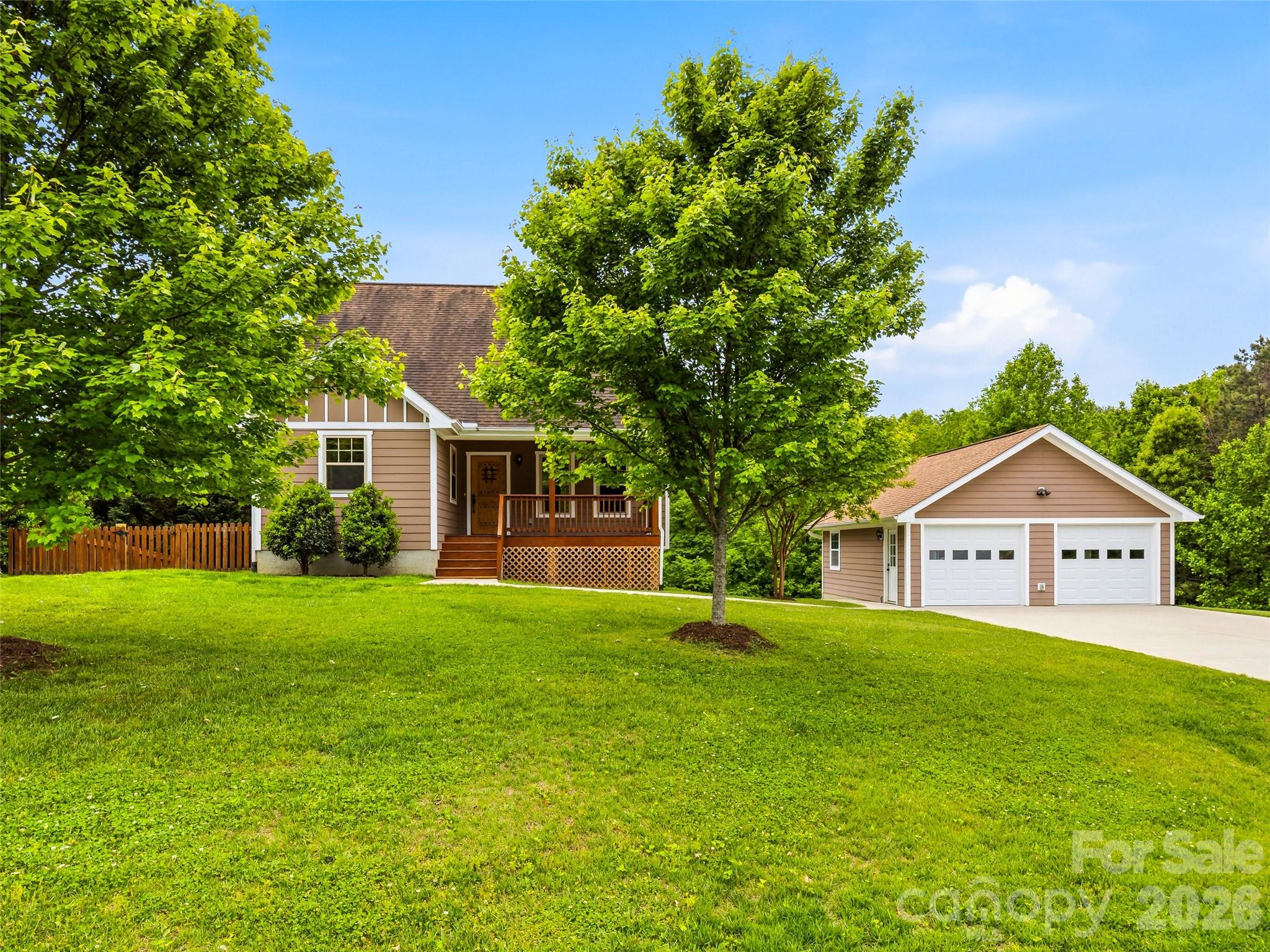235 Hidden Knoll Drive, Hendersonville, NC. property listing photo
