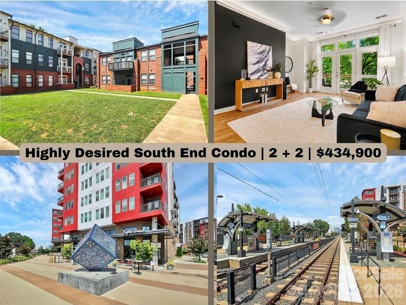 450 New Bern Station Court, Charlotte, NC - 2 beds, 2 baths, 1,059 sqft - $429,000