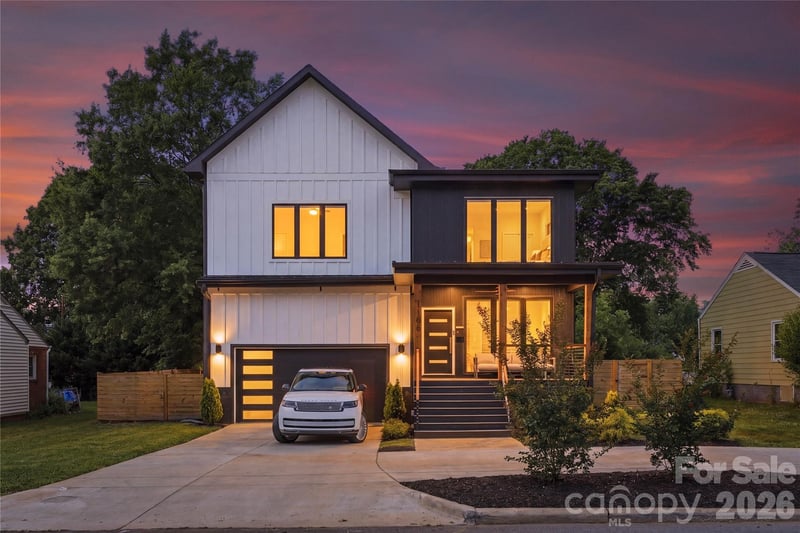 1109 Leigh Avenue, Charlotte, NC - 5 beds, 3.5 baths, 3,354 sqft - $1,550,000