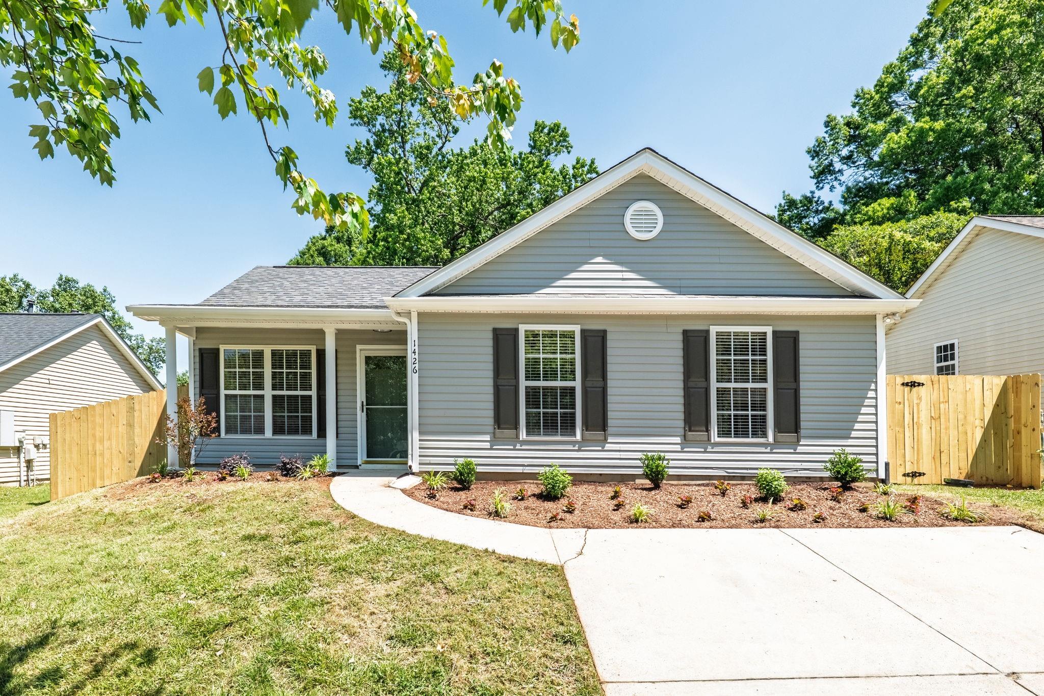 1426 Fontana Avenue, Charlotte, NC. property listing photo