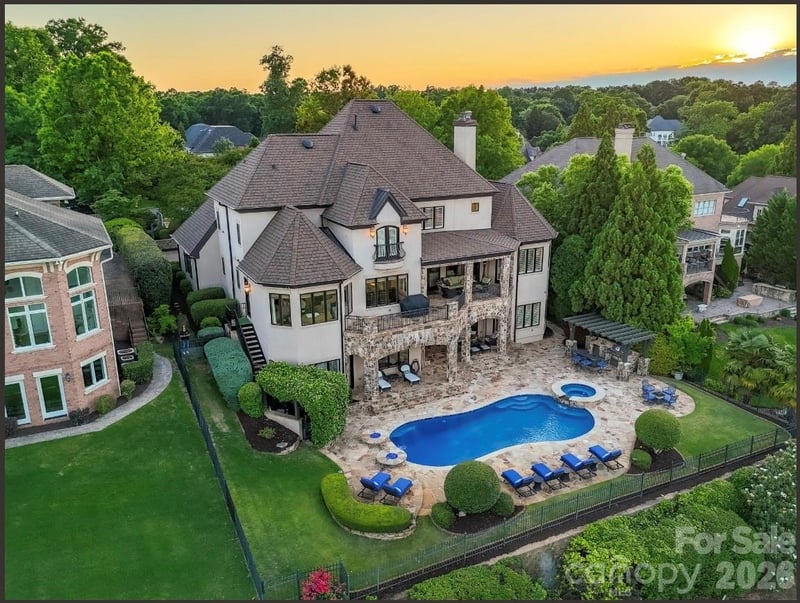 14633 Rudolph Dadey Drive, Charlotte, NC - 6 beds, 8 baths, 9,720 sqft - $3,800,000