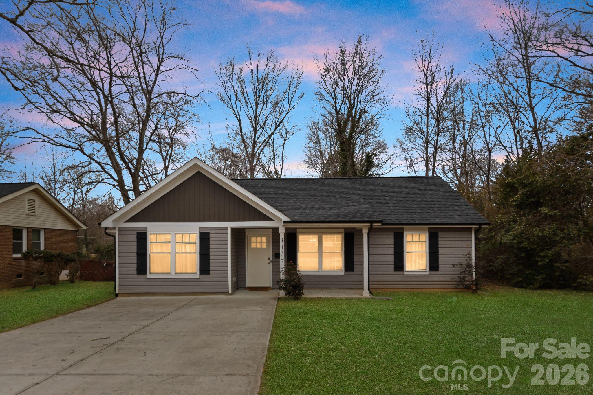 4117 Colebrook Road, Charlotte, NC. property listing photo