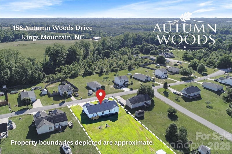 158 Autumn Woods Drive, Kings Mountain, NC - 3 beds, 2 baths, 1,755 sqft - $299,900