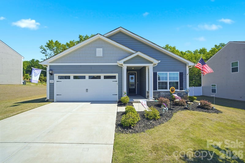 124 N Sina Street, Troutman, NC - 3 beds, 2 baths, 1,356 sqft - $357,500