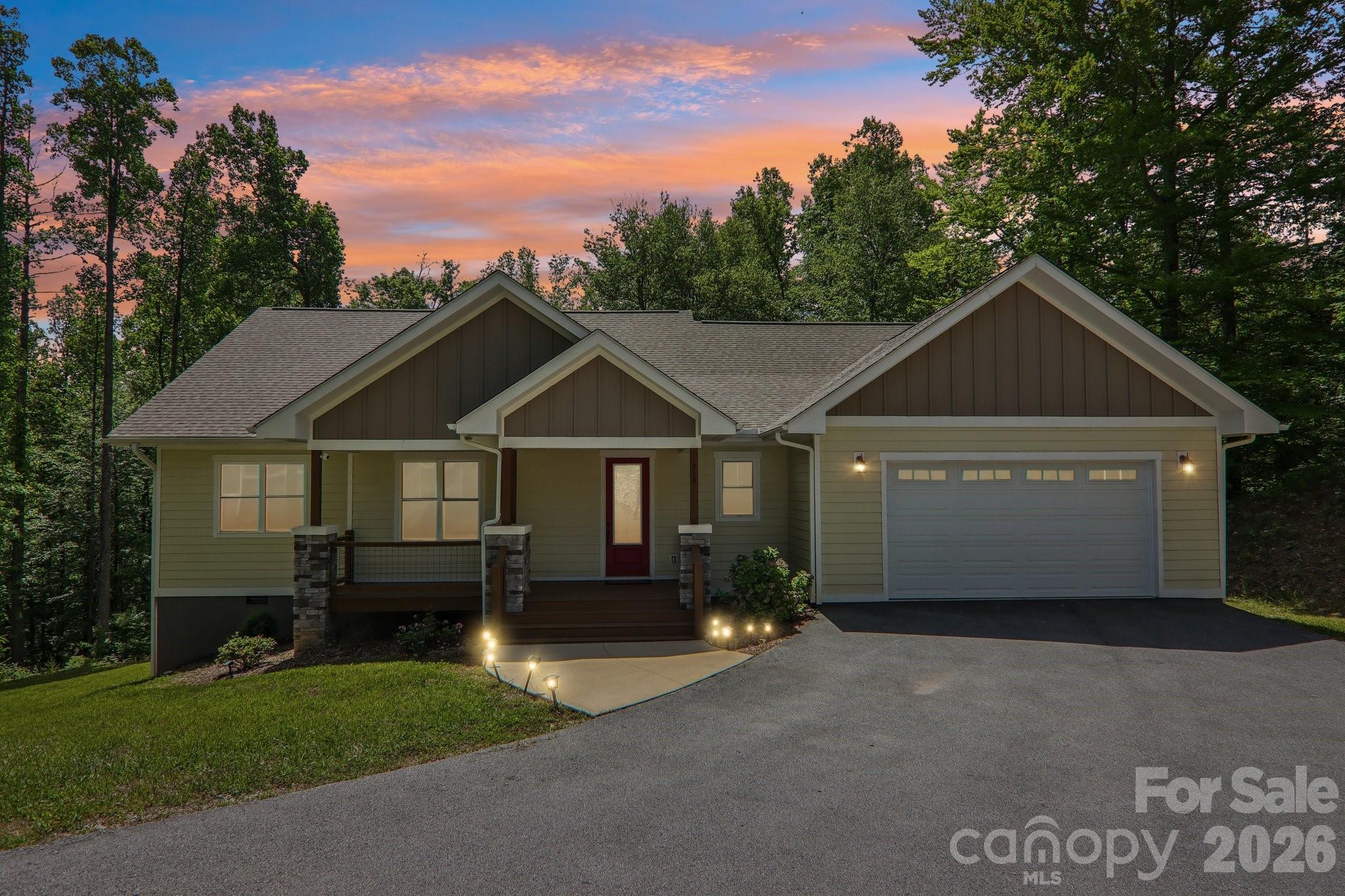 318 Cider Hill Lane, Hendersonville, NC. property listing photo
