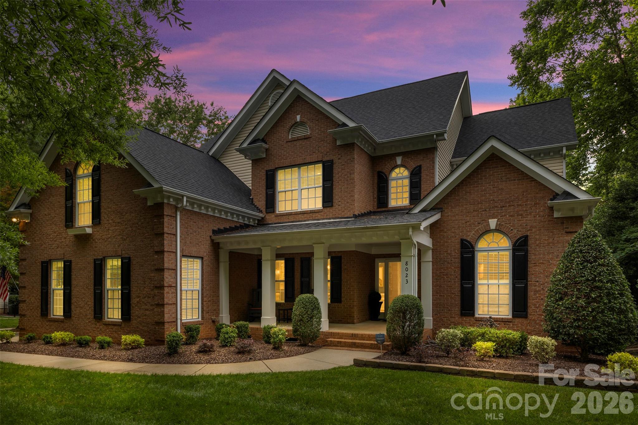8023 Pendley Lane, Huntersville, NC. property listing photo